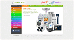 Desktop Screenshot of espace-elec.net